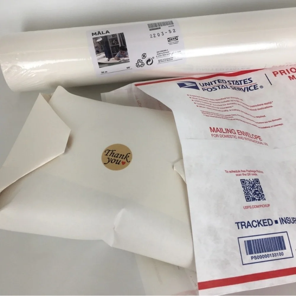 KEA MALA Paper Roll Drawing Wrapping Shipping Paper NEW NWT